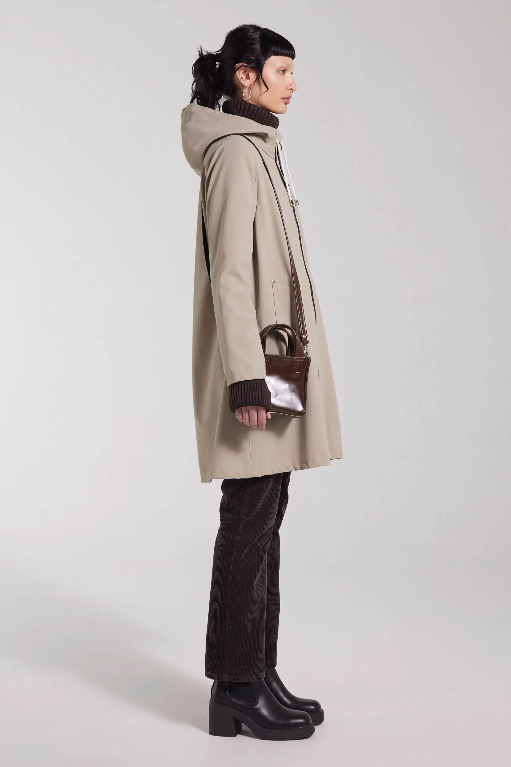 Mosebacke Lightweight Matte Zip Raincoat^STUTTERHEIM Flash Sale