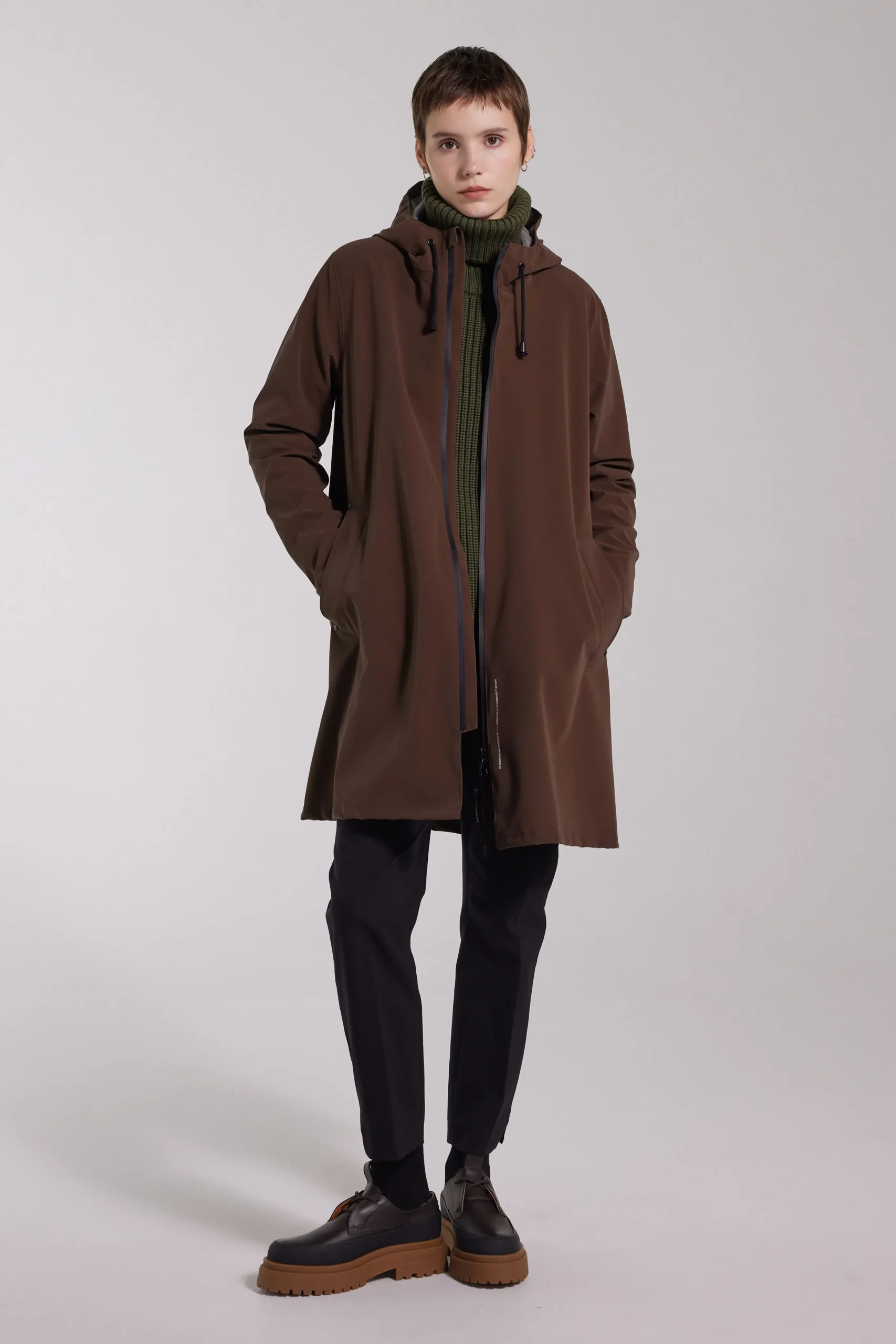 Mosebacke Lightweight Matte Zip Raincoat^STUTTERHEIM Shop