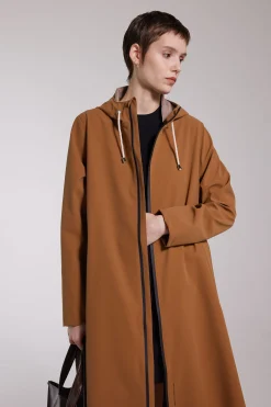 Mosebacke Long Lightweight Matte Zip Raincoat^STUTTERHEIM Sale