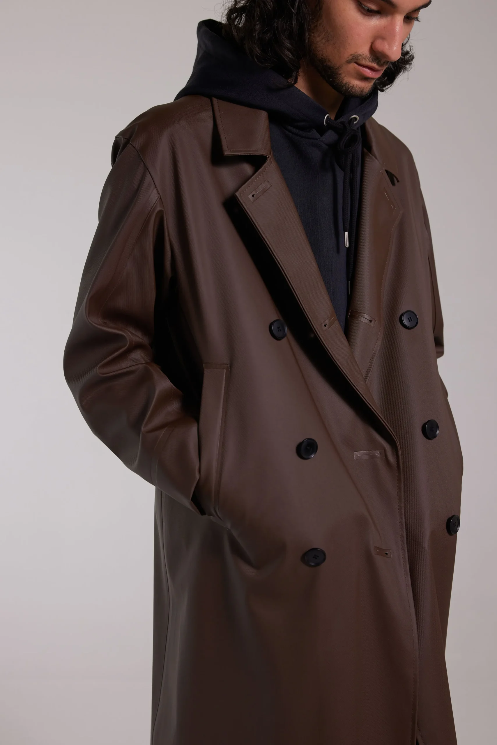 Rosenbad Long Double Breasted Overcoat^STUTTERHEIM Cheap