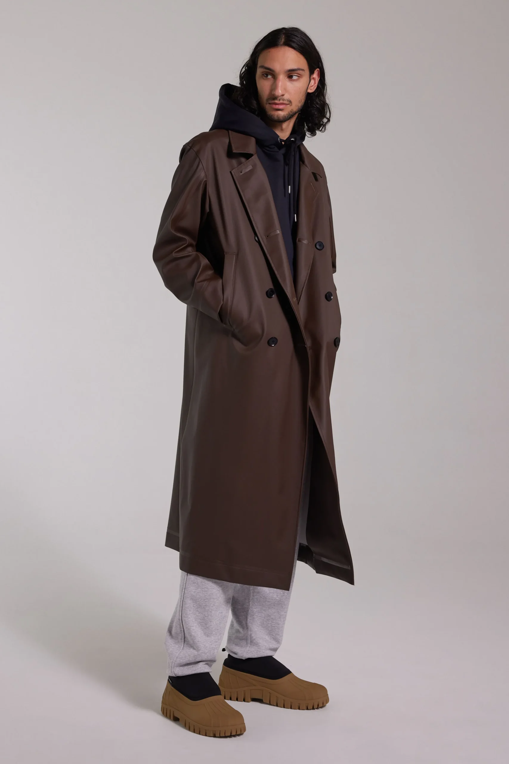 Rosenbad Long Double Breasted Overcoat^STUTTERHEIM Cheap