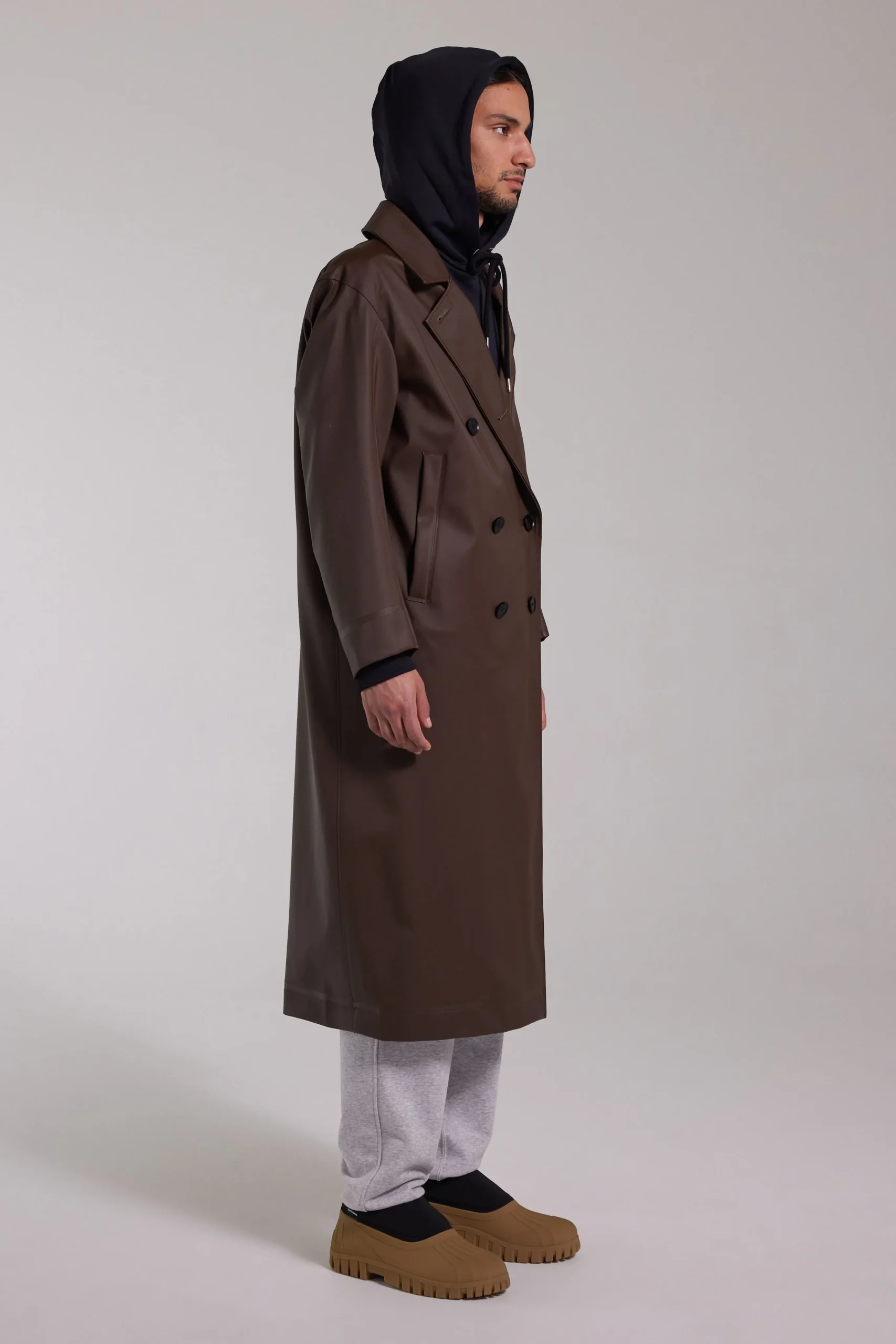 Rosenbad Long Double Breasted Overcoat^STUTTERHEIM Cheap