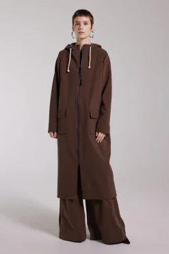 Sandviken Long Zip Matte Raincoat^STUTTERHEIM New