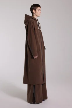 Sandviken Long Zip Matte Raincoat^STUTTERHEIM New