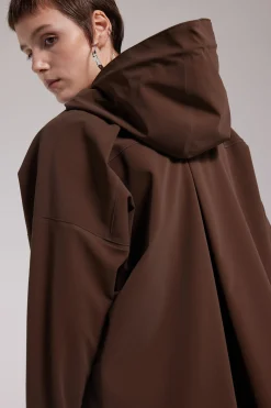 Sandviken Long Zip Matte Raincoat^STUTTERHEIM New