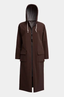Sandviken Long Zip Matte Raincoat^STUTTERHEIM New
