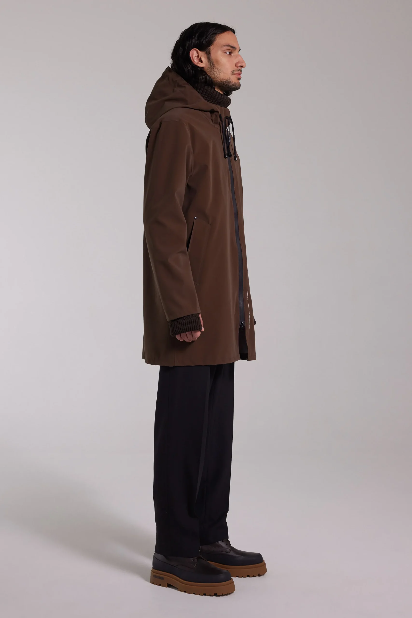 Stockholm Lightweight Zip Matte Raincoat^STUTTERHEIM Hot