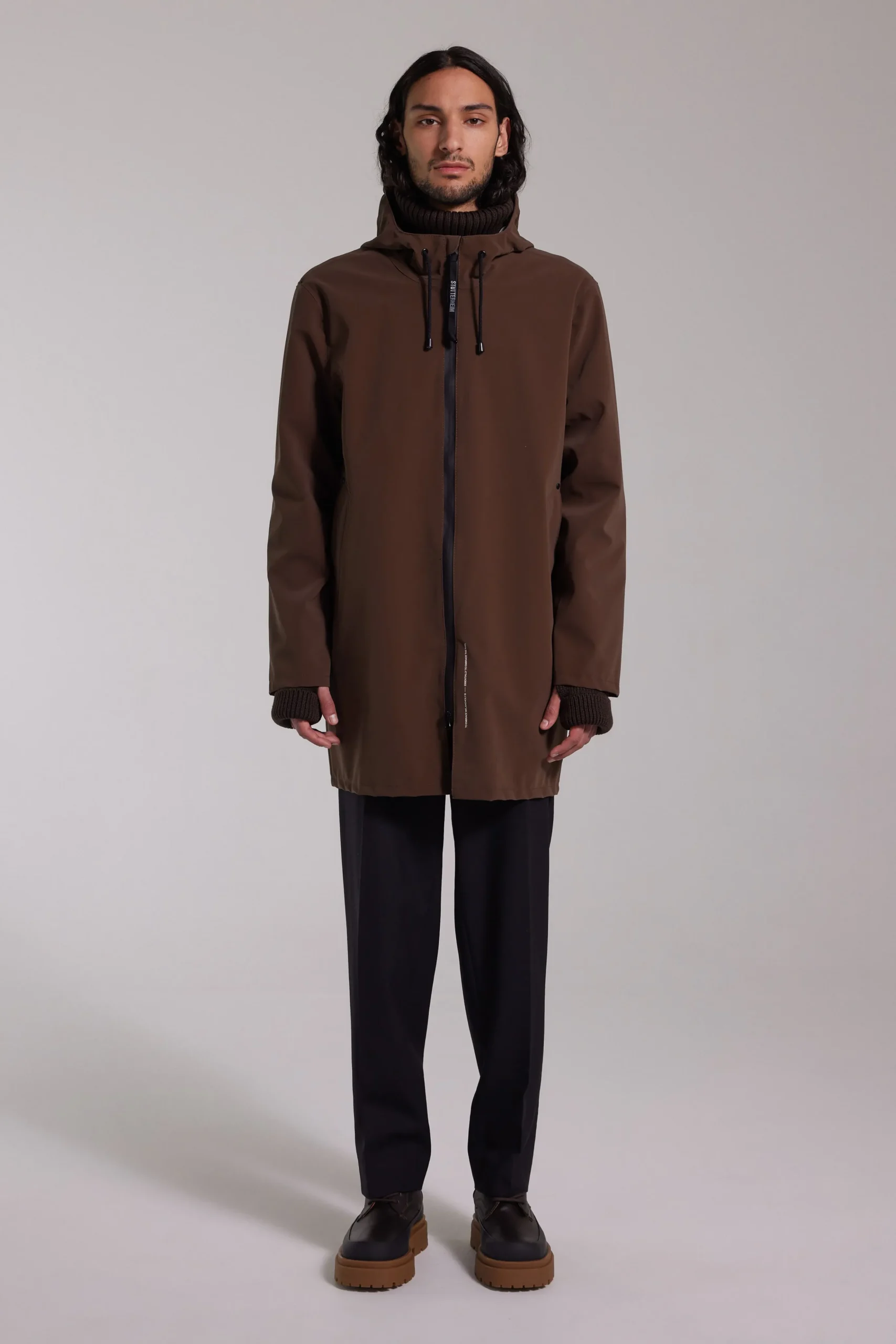 Stockholm Lightweight Zip Matte Raincoat^STUTTERHEIM Hot