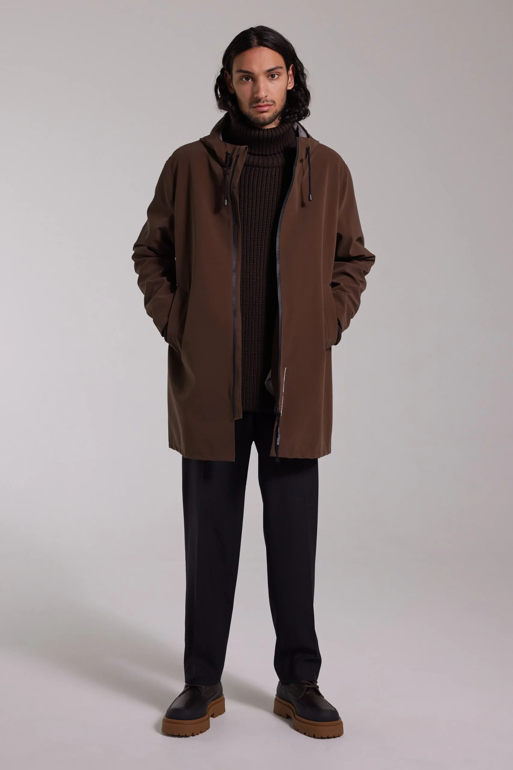 Stockholm Lightweight Zip Matte Raincoat^STUTTERHEIM Hot